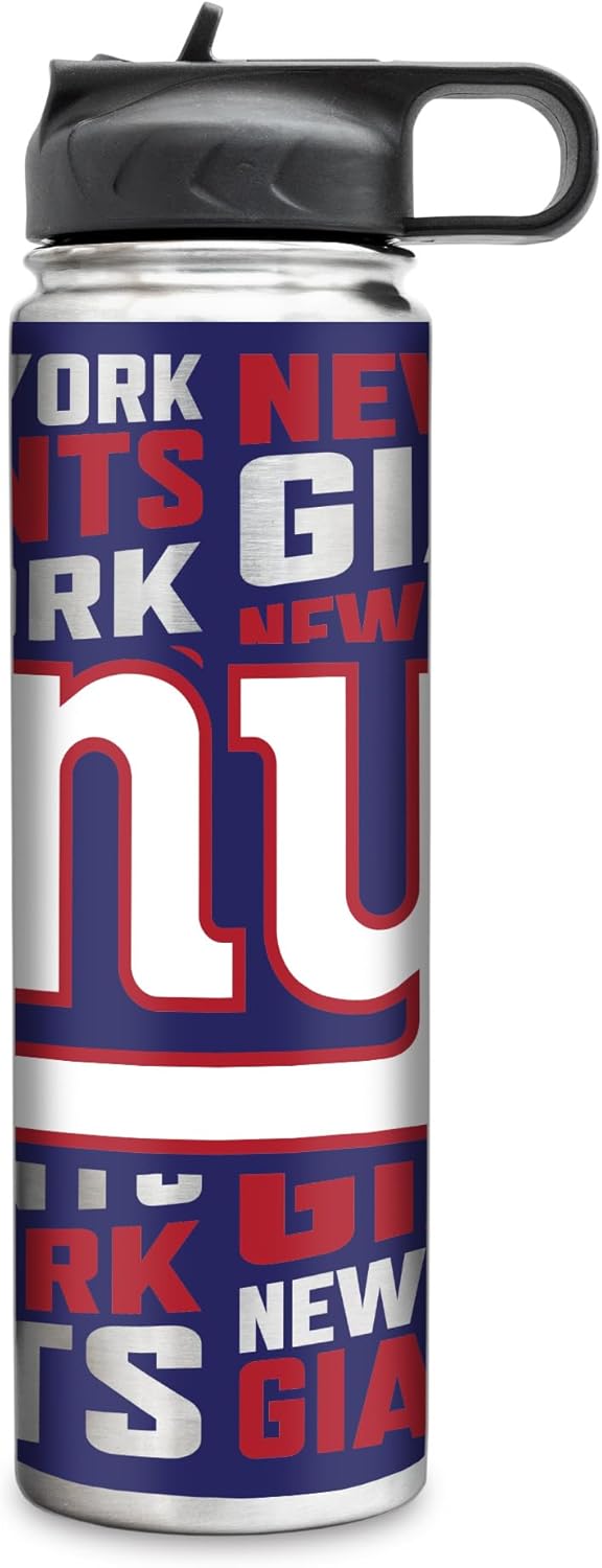 Rico Industries NFL Football Stainless Steel Tumbler with Lid - Great For Coffee, Tea, Water or Cocktails