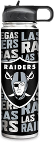 Rico Industries NFL Football Stainless Steel Tumbler with Lid - Great For Coffee, Tea, Water or Cocktails
