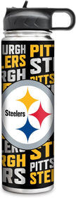 Rico Industries NFL Football Stainless Steel Tumbler with Lid - Great For Coffee, Tea, Water or Cocktails