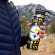 Rico Industries NFL Football Stainless Steel Tumbler with Lid - Great For Coffee, Tea, Water or Cocktails