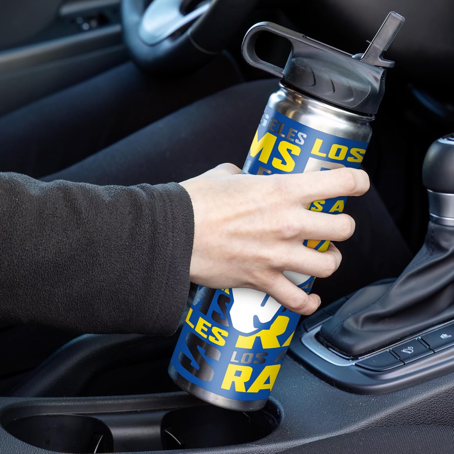 Rico Industries NFL Football Stainless Steel Tumbler with Lid - Great For Coffee, Tea, Water or Cocktails