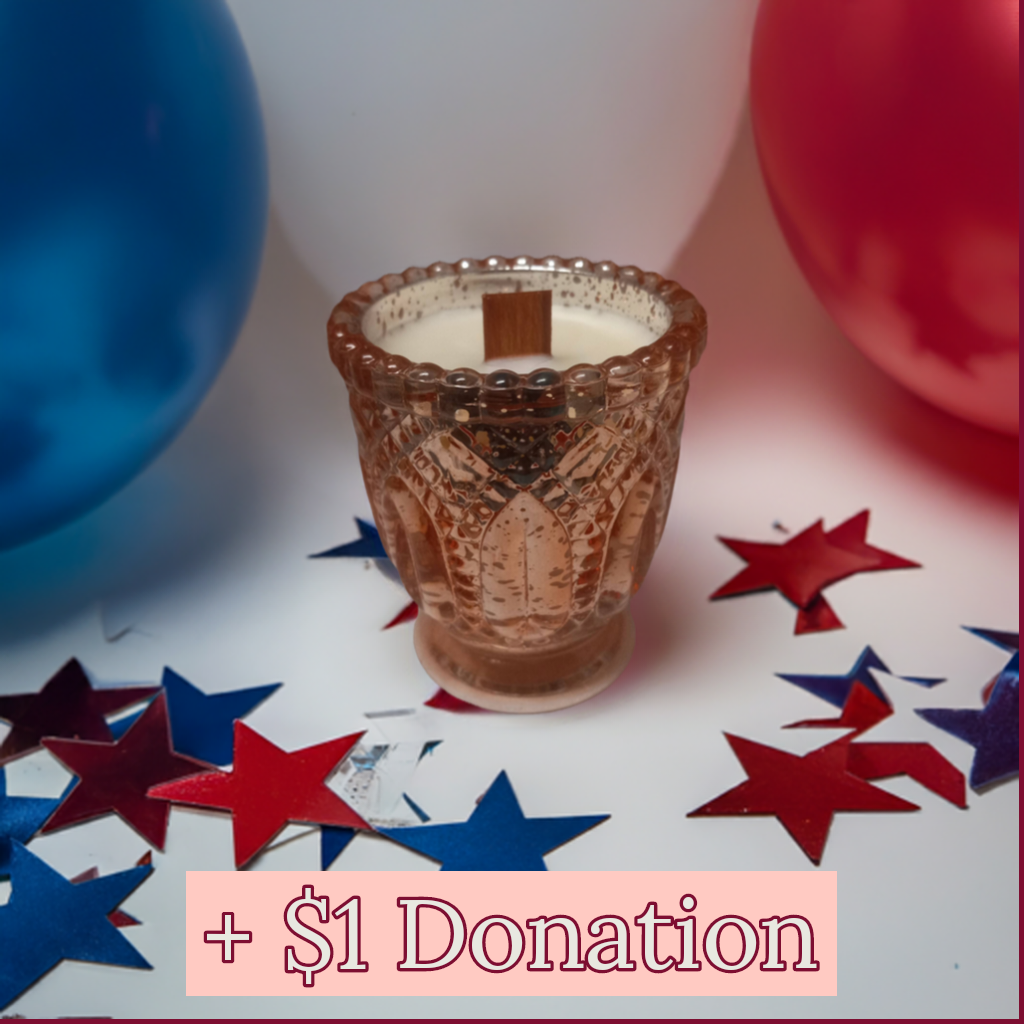 Dollar donation variable of White Sage, Palo Santo, and Fire (No Dye) in Royal Rose Gold Goblets 4 oz - Love Light MinnesotaCandlesLove Light MinnesotaWhite Sage, Palo Santo, and Fire (No Dye) in Royal Rose Gold Goblets 4 oz - Love Light Minnesota1 51