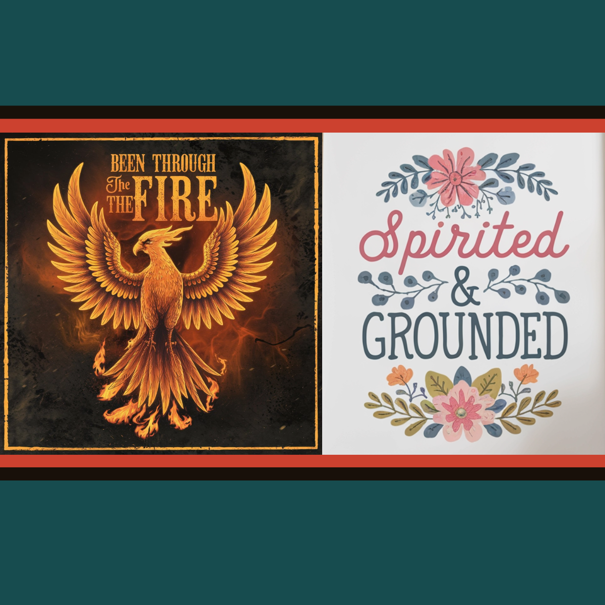 Been Through The Fire and Spirited & Grounded Set label front