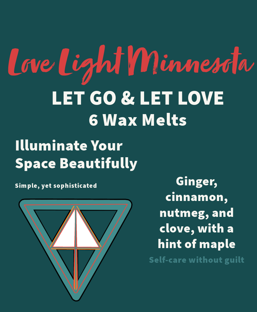 Let Go & Let Love Wax Melts 2 Packs - Love Light Minnesota LLC