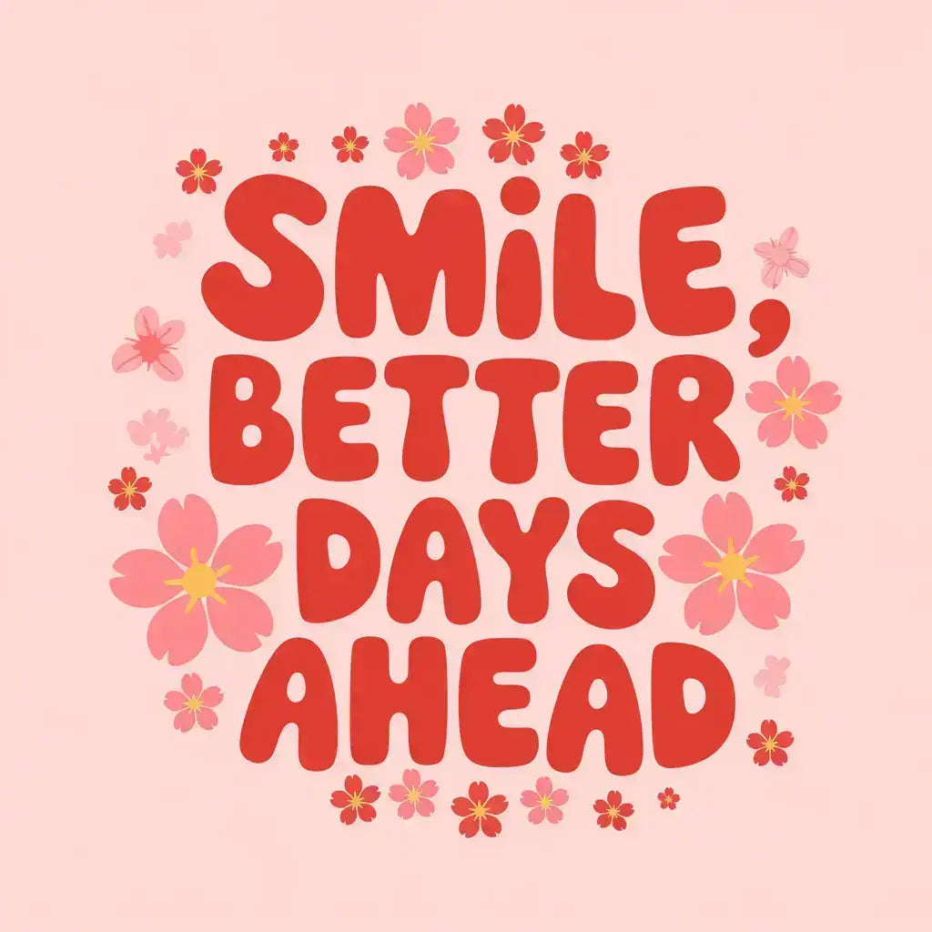 Smile Better Days Ahead Front Label